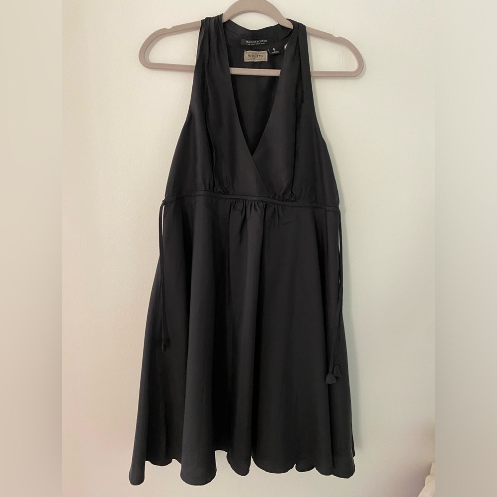 Madison Scotch Ladies Dress Color Black Size Medium